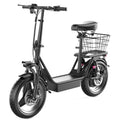 Electric Scooter with Seat, 500W Motor, 14" Pneumatic Tire X631713