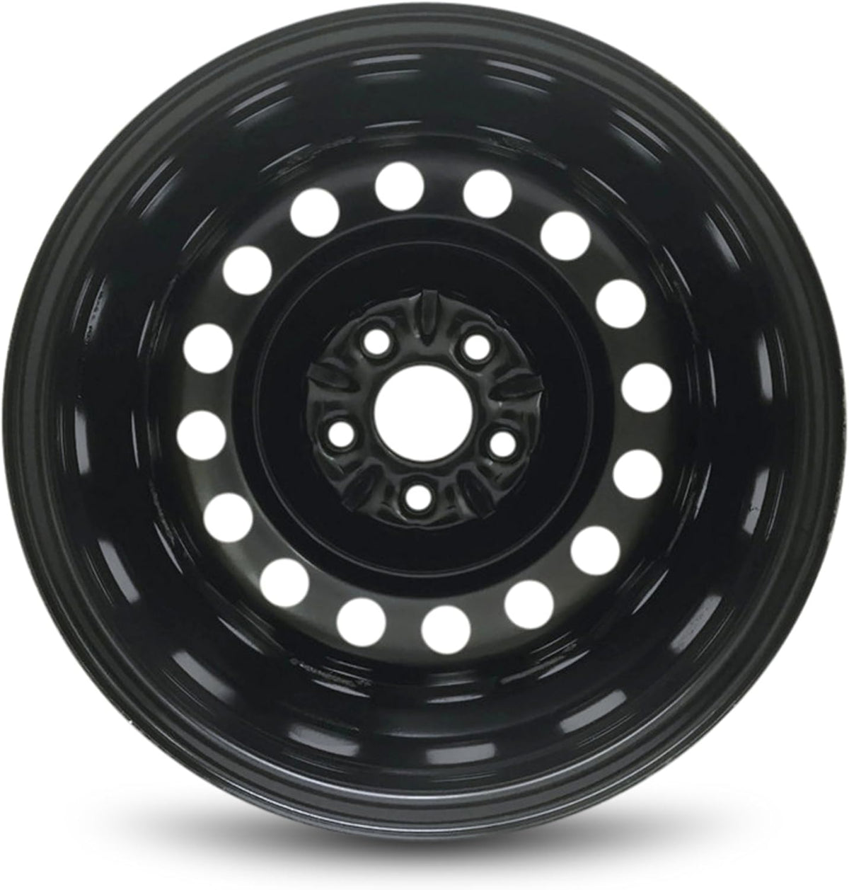 Black Steel Rim 16 Inch 5 Lug P414224