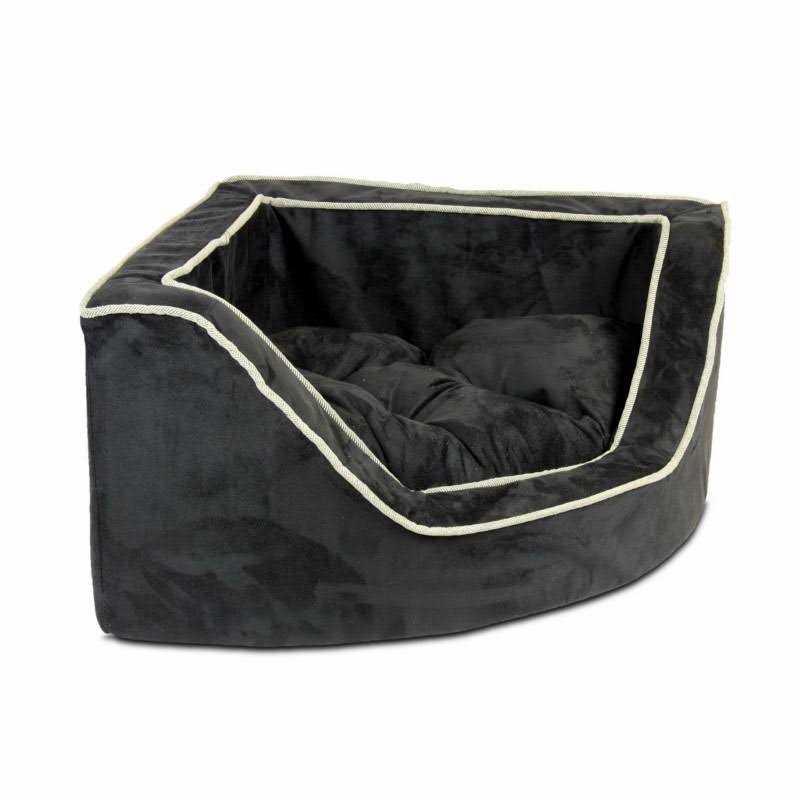Overstuffed Corner Dog Bed M97124