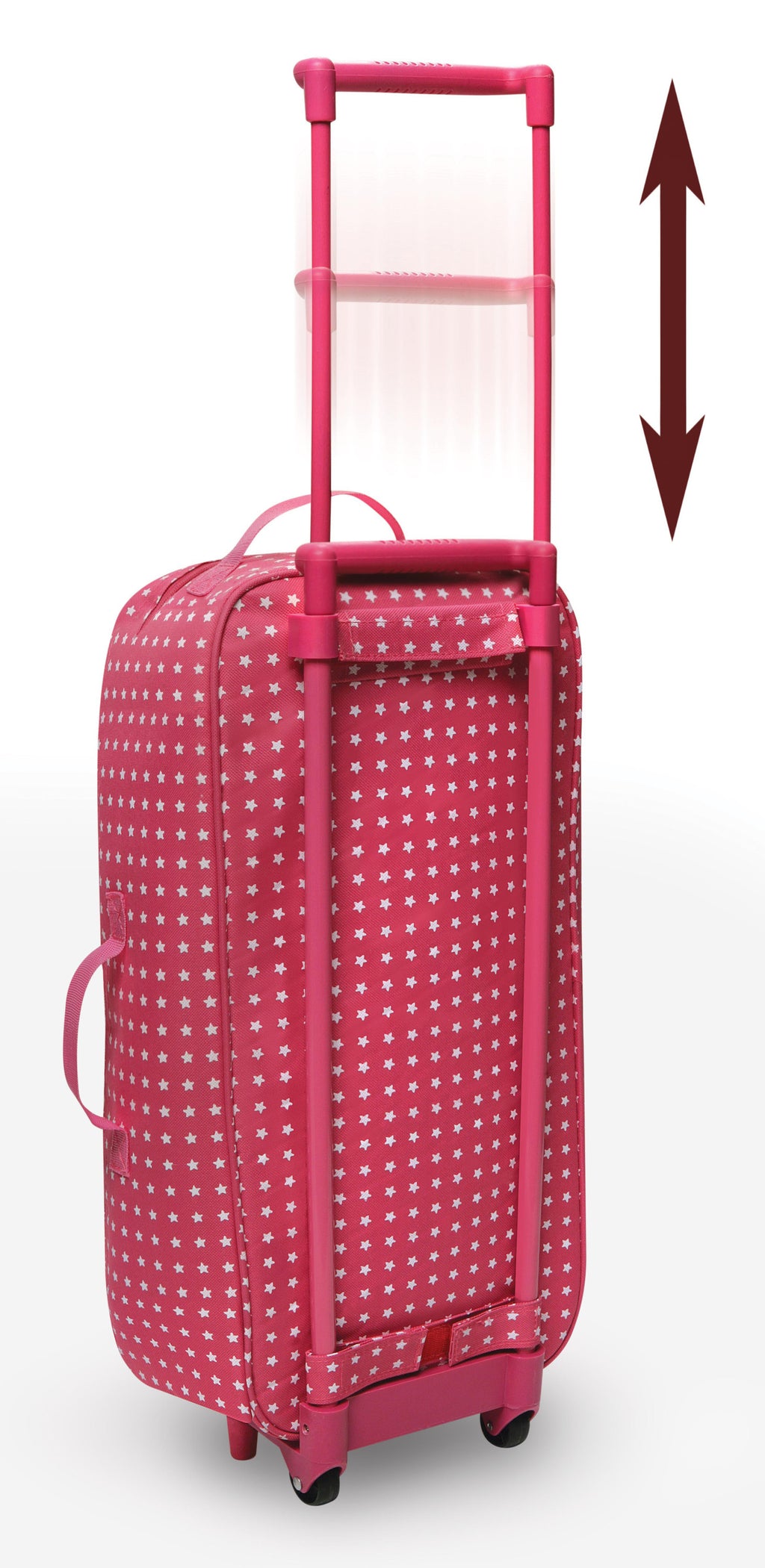 Pink Doll Travel Trolley and Carrier with Bed and Bedding O981744