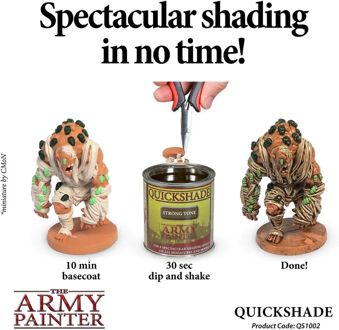 3pcs Quickshade Varnish Set, Strong Tone, 250 ml, Pack of 2 F6094