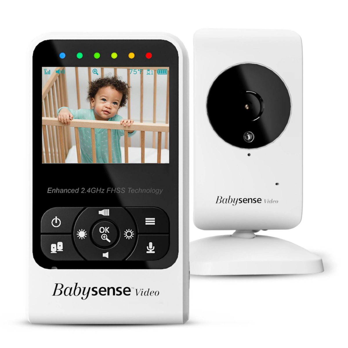 Compact Video Baby Monitor with Camera and Audio R8771