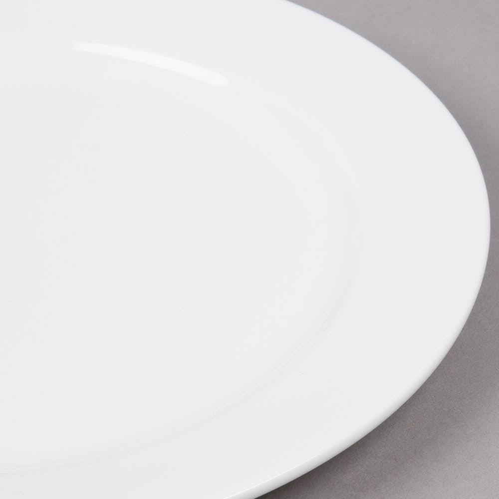 White 8-1/2x22 Salad Plate Y339837