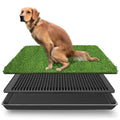 Fake Grass Dog Potty Pad with Tray E48101