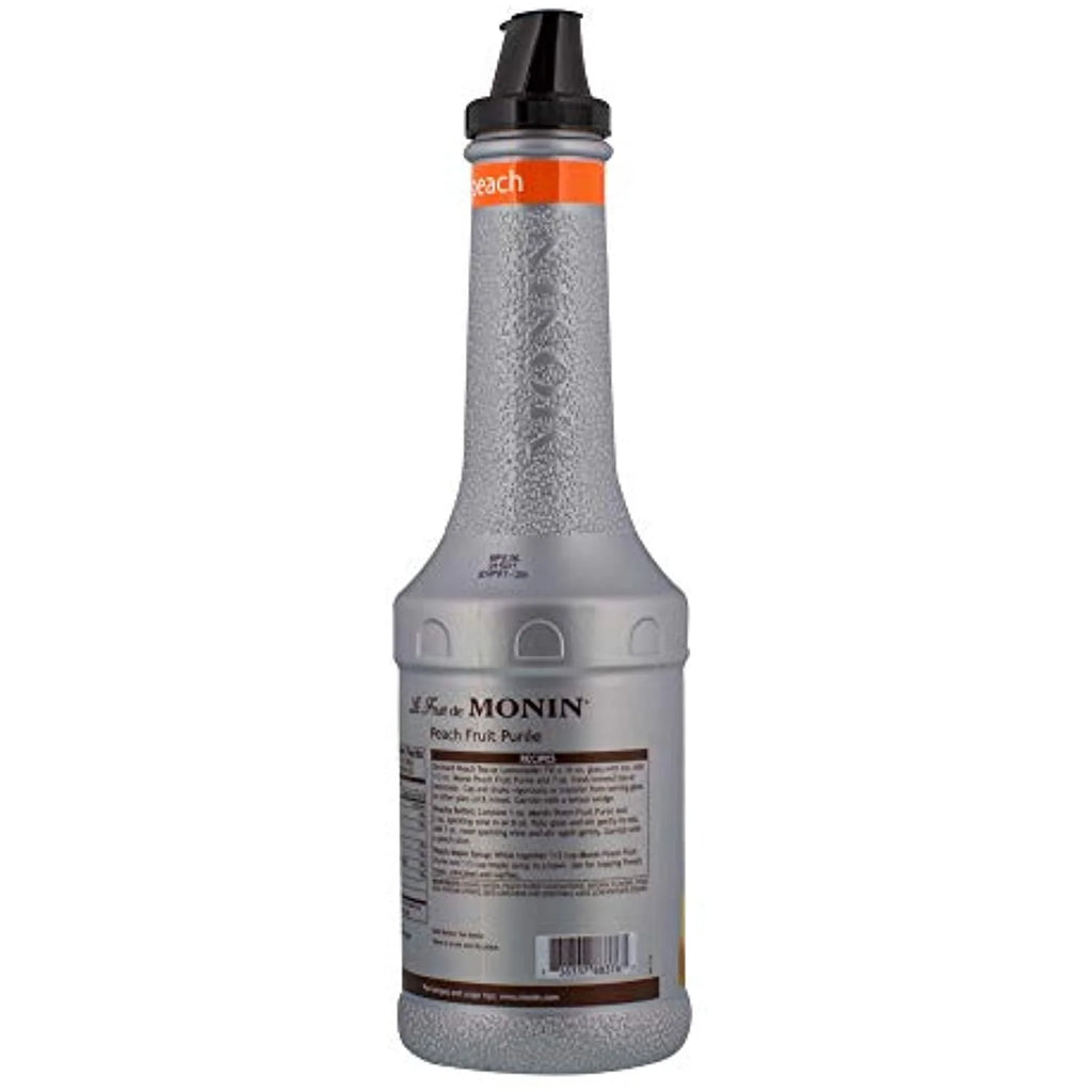 Peach Fruit Purée, Non Gmo, No Artificial Ingredients (1 Liter) D32722