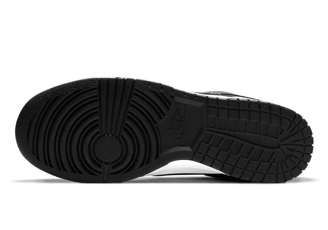 White Black Leather Sneaker Shoes I879449