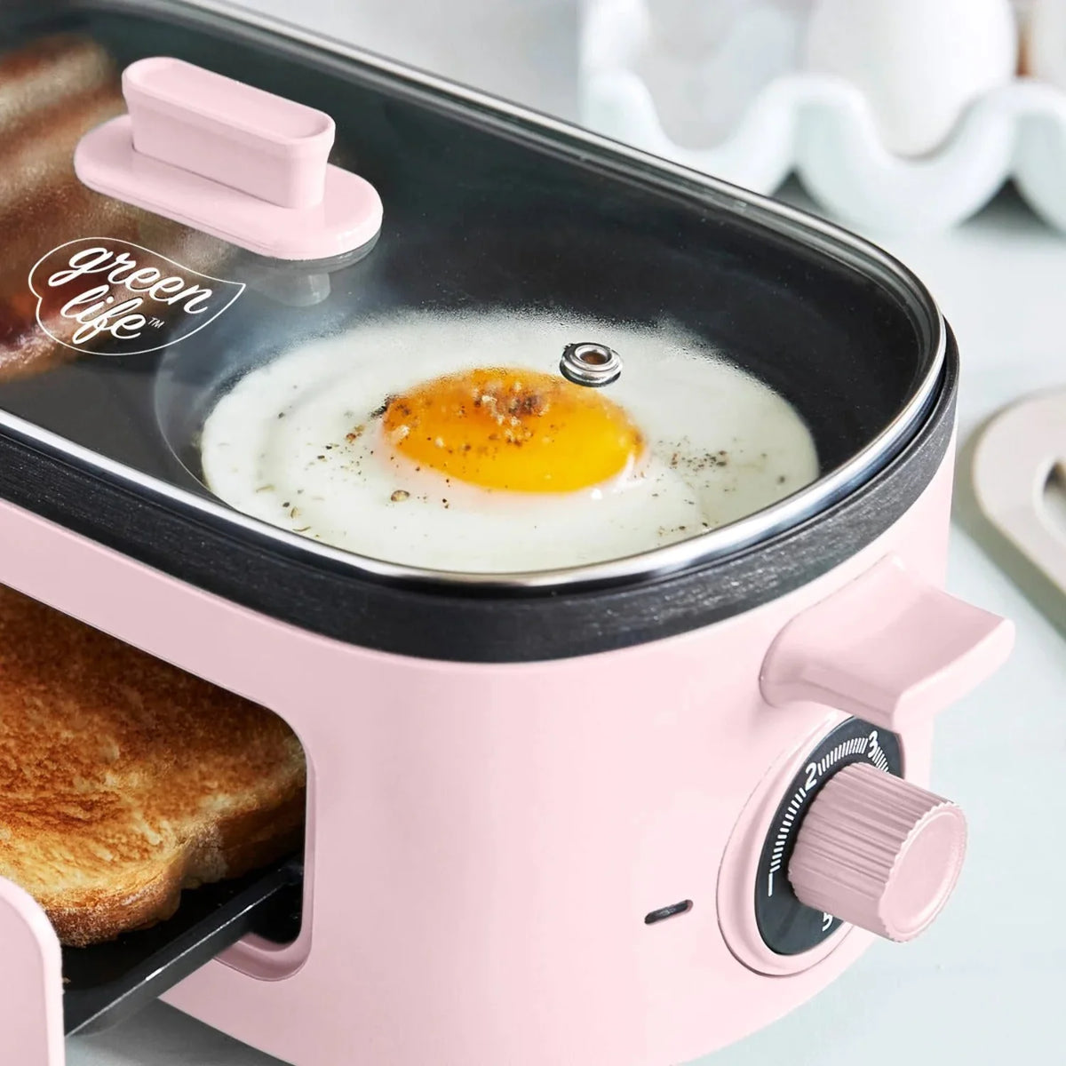 Pink Breakfast Maker V8303