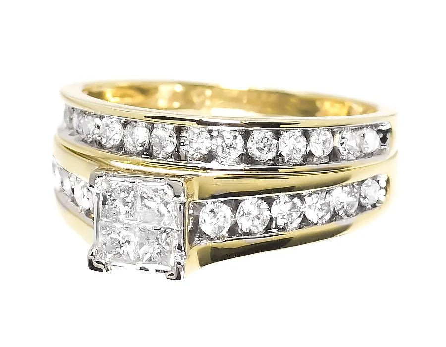 10k Yellow Gold Diamond Engagement Ring S456574