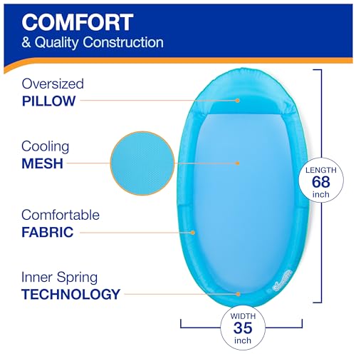 Sky Blue Inflatable Pool Lounger O369
