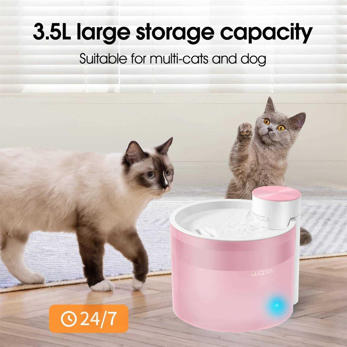 Pet Water Fountain Dispenser Y58891