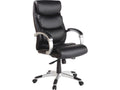High-Back Leather Chair with Flex Arms H20329