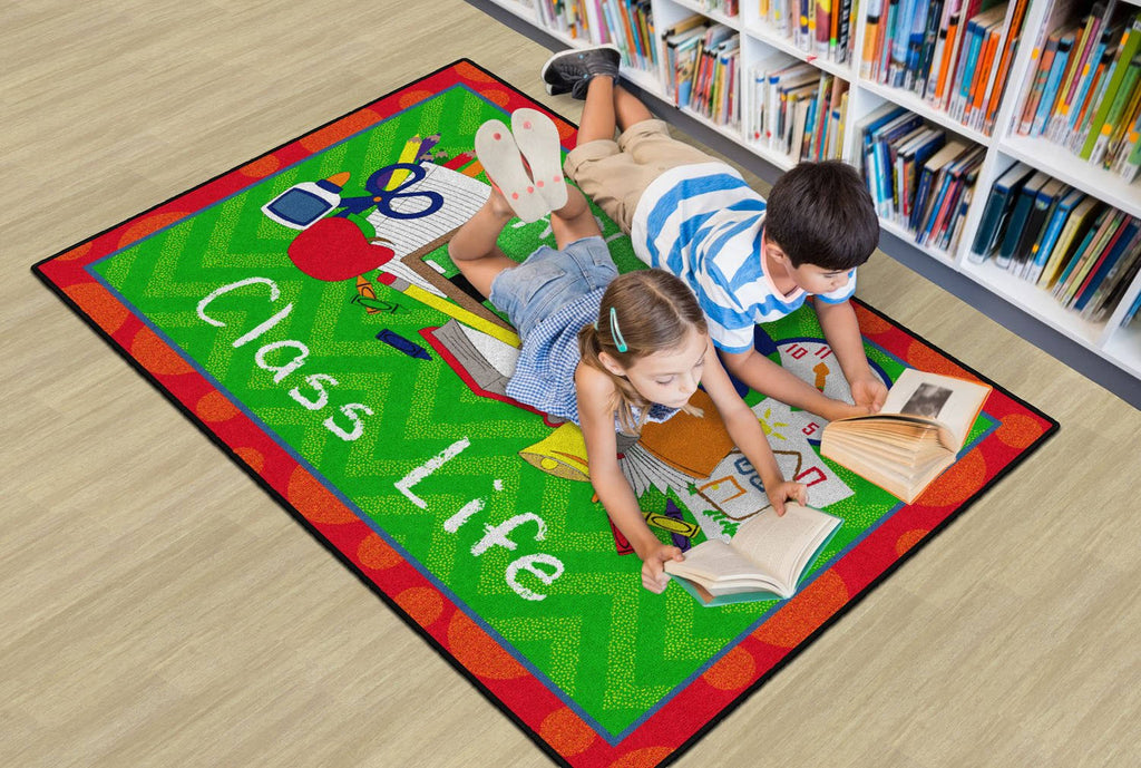 Green and Red 6 x 4 Carpet A487953