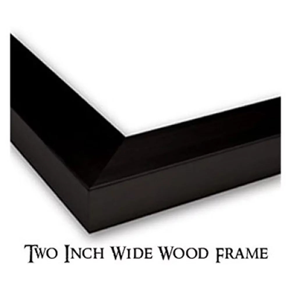 Black Modern Framed Art Print K62718