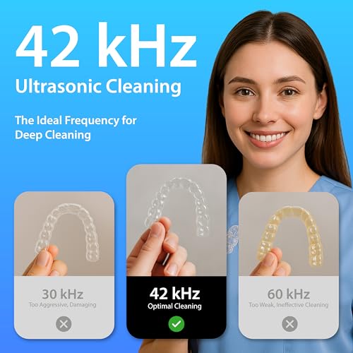 20oz Stainless Steel Digital Ultrasonic Cleaner K363