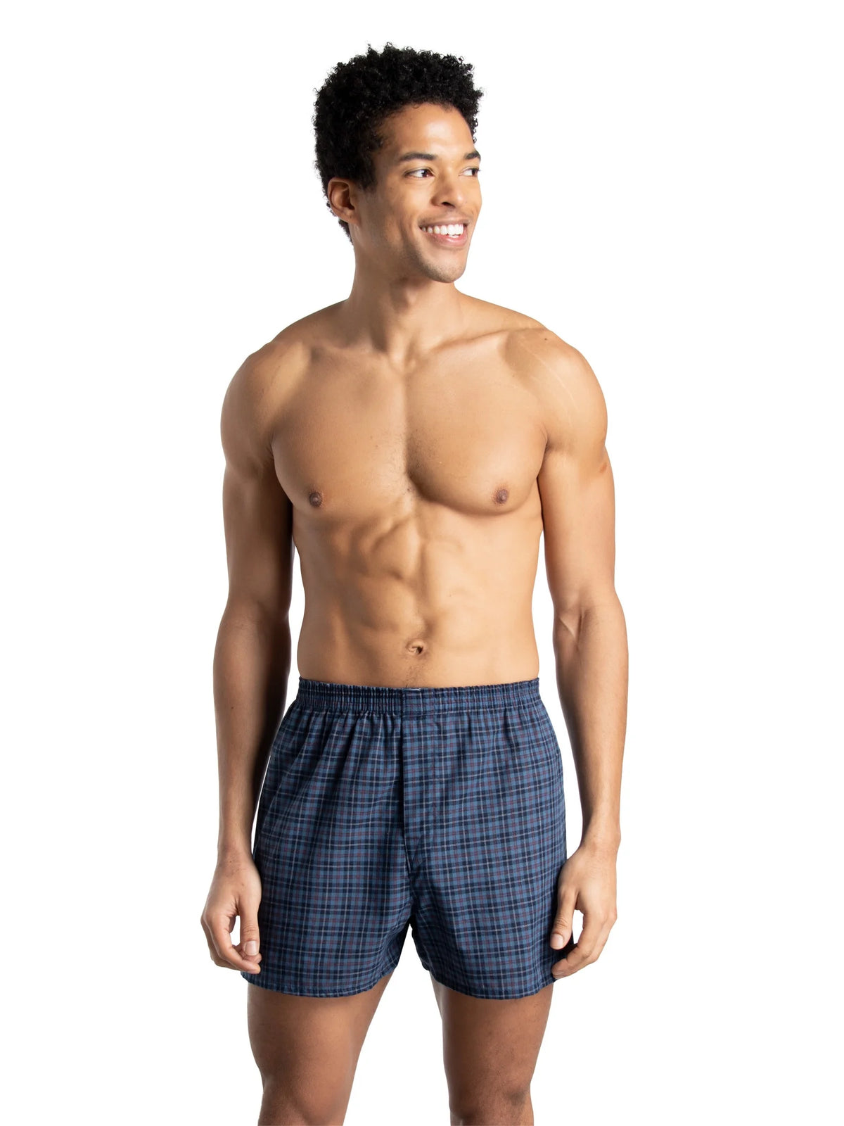 6 Pack Woven Boxers F296341