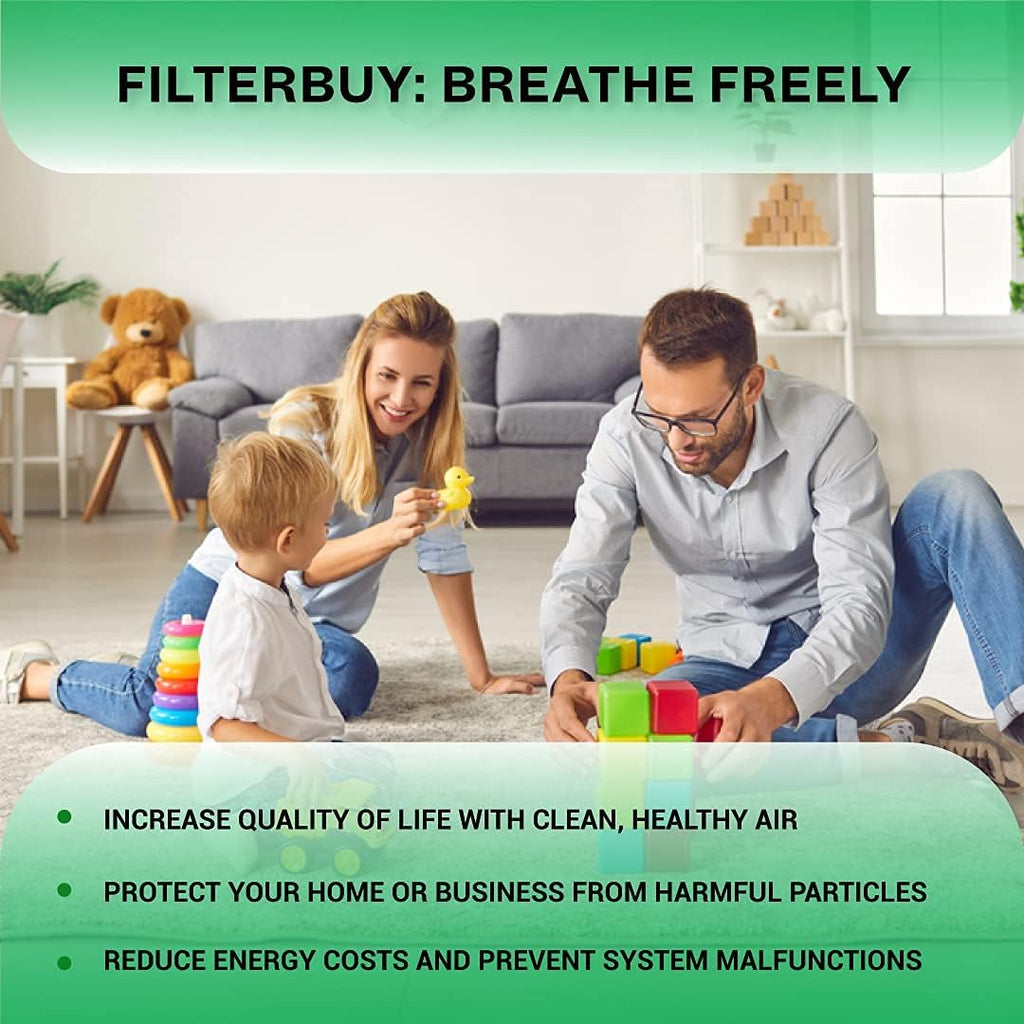 16x25x4 MERV 13 Pleated HVAC Air Filter (6-Pack) W14160