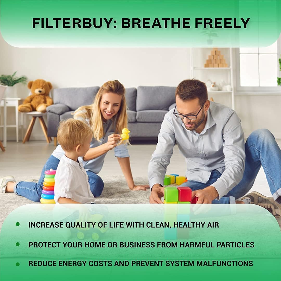 16x25x4 MERV 13 Pleated HVAC Air Filter (6-Pack) W14160