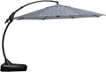 Brick Red 11 FT Aluminum Cantilever Umbrella with Base R9239