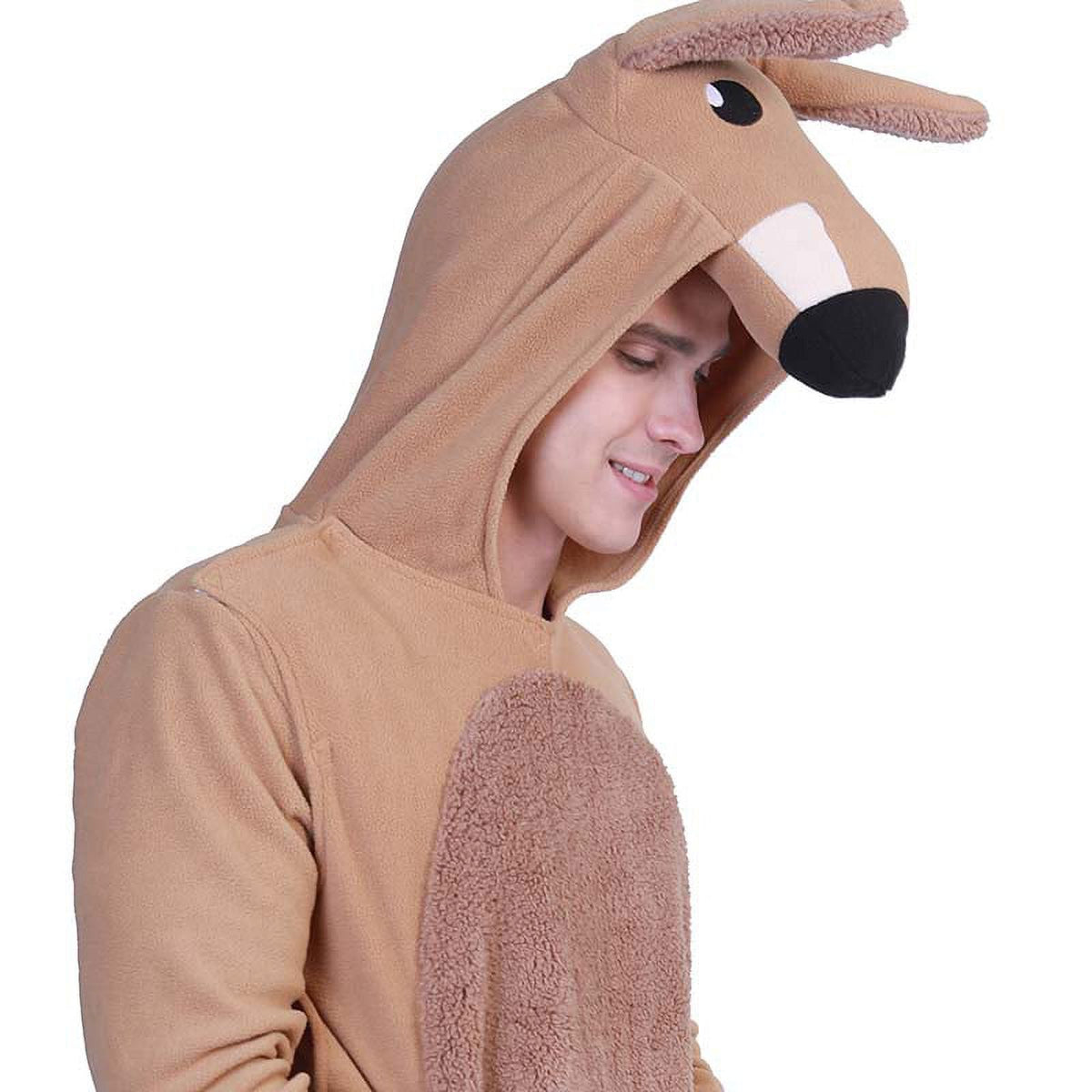 Adult Kangaroo Costume Onesie Pajamas H768