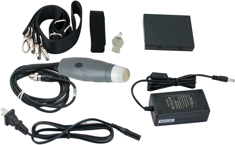 Portable Handheld Ultrasound Scanner with 3.5MHz Mechanical Sector Probe Z715