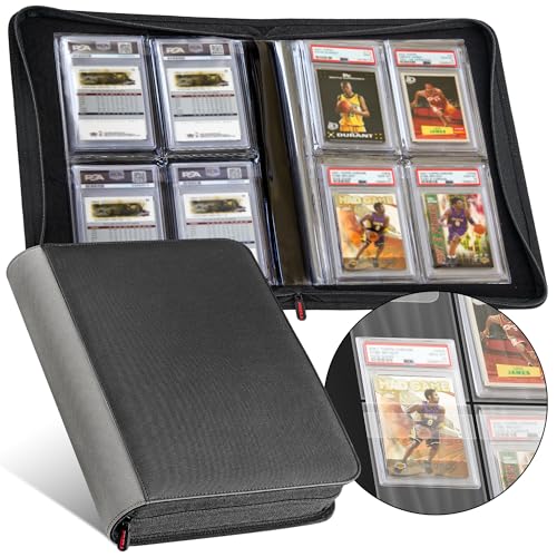 Red Graded Card Storage Binder V137
