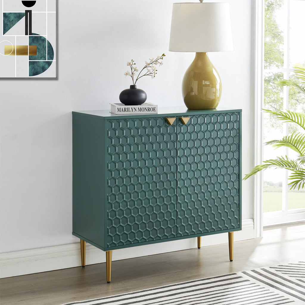 Green 2-Door Accent Cabinet L536069