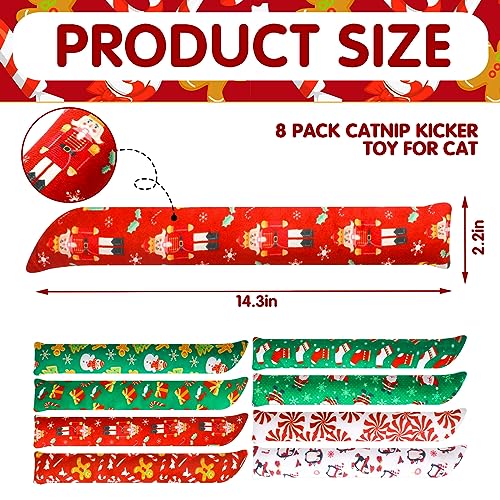 8 Pack Catnip Cat Toys with Bell S891