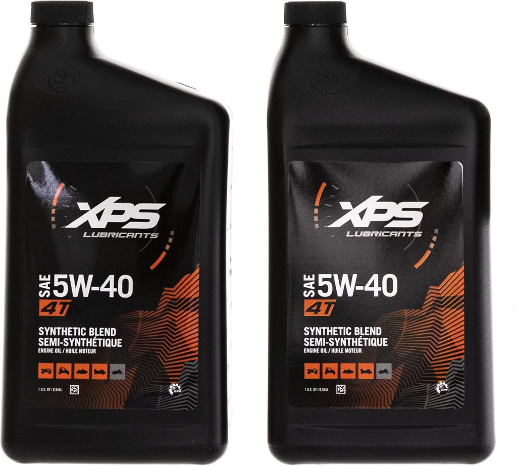 Can-Am Off-Road 4T 5W-40 Synthetic Blend Oil Change Kit Pack of 2 Q71617