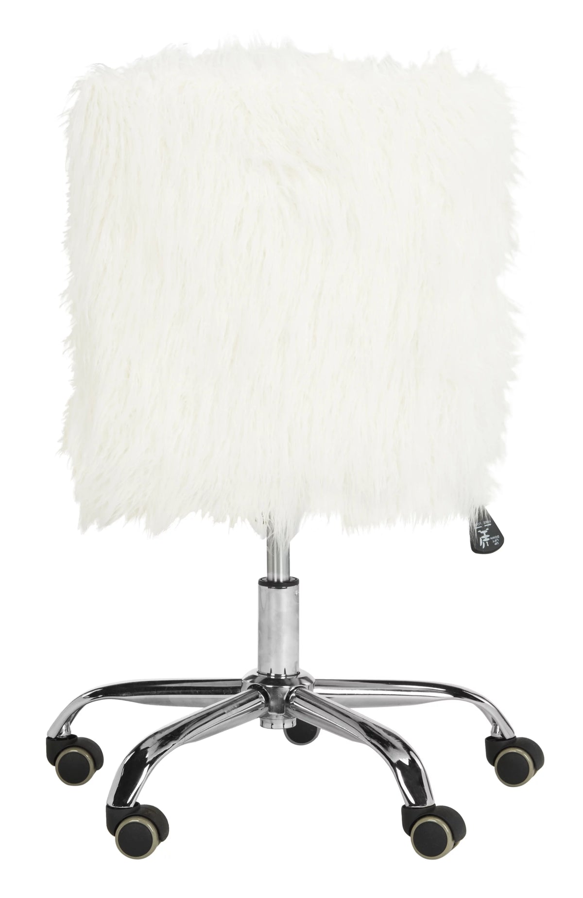 Faux Sheepskin Swivel Office Chair F49496