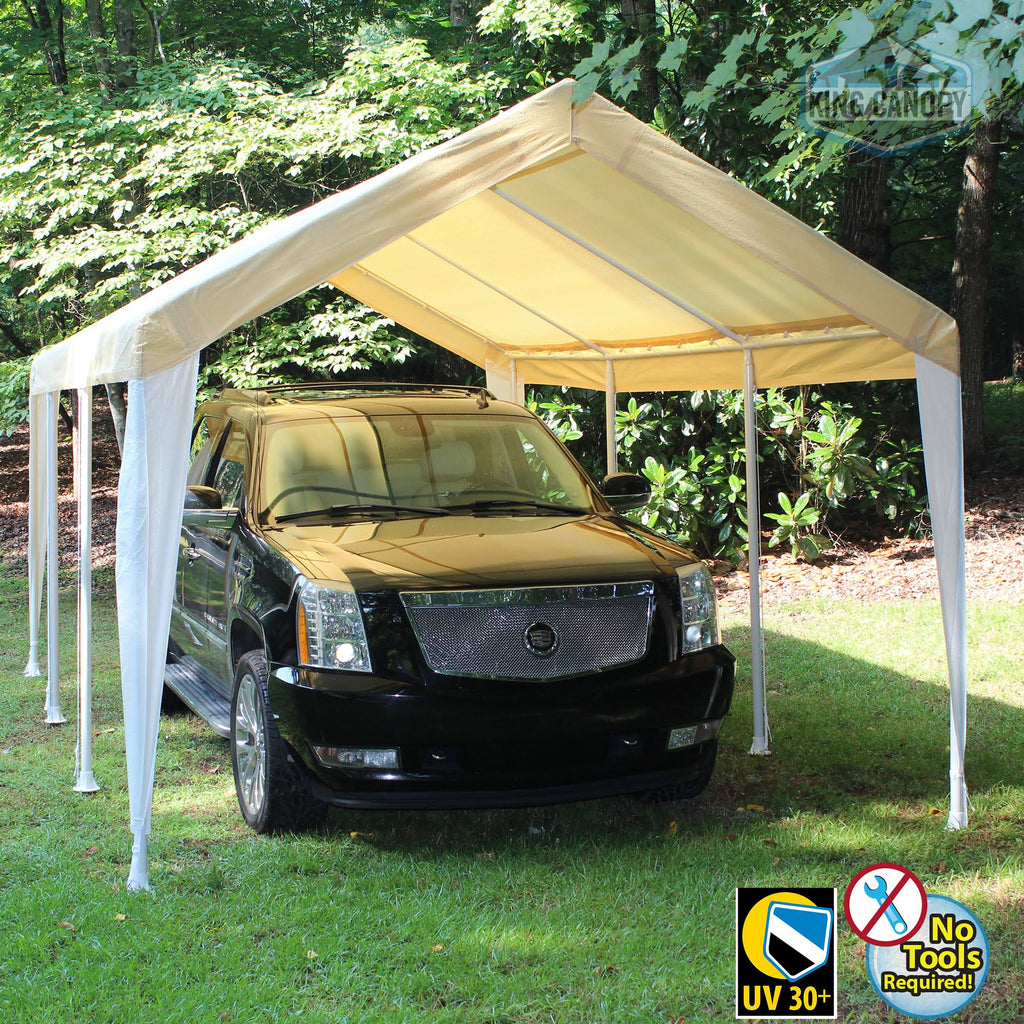 10x20 Canopy with Tan/White Cover M8136