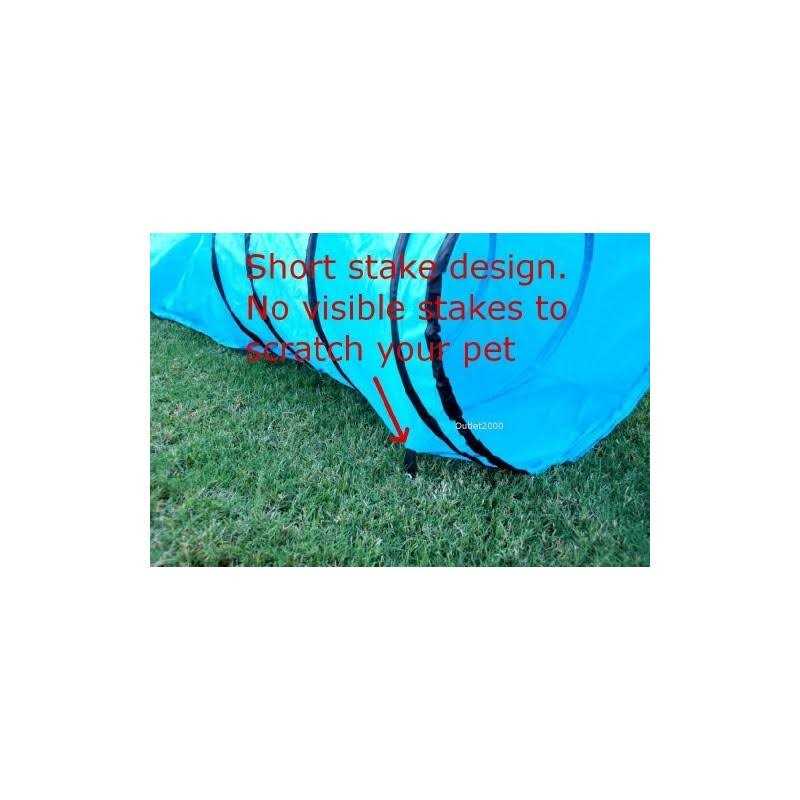 18 Ft Dog Agility Training Open Tunnel Q782758