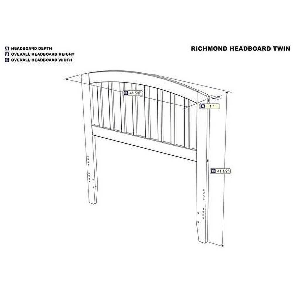 White Headboard Z201