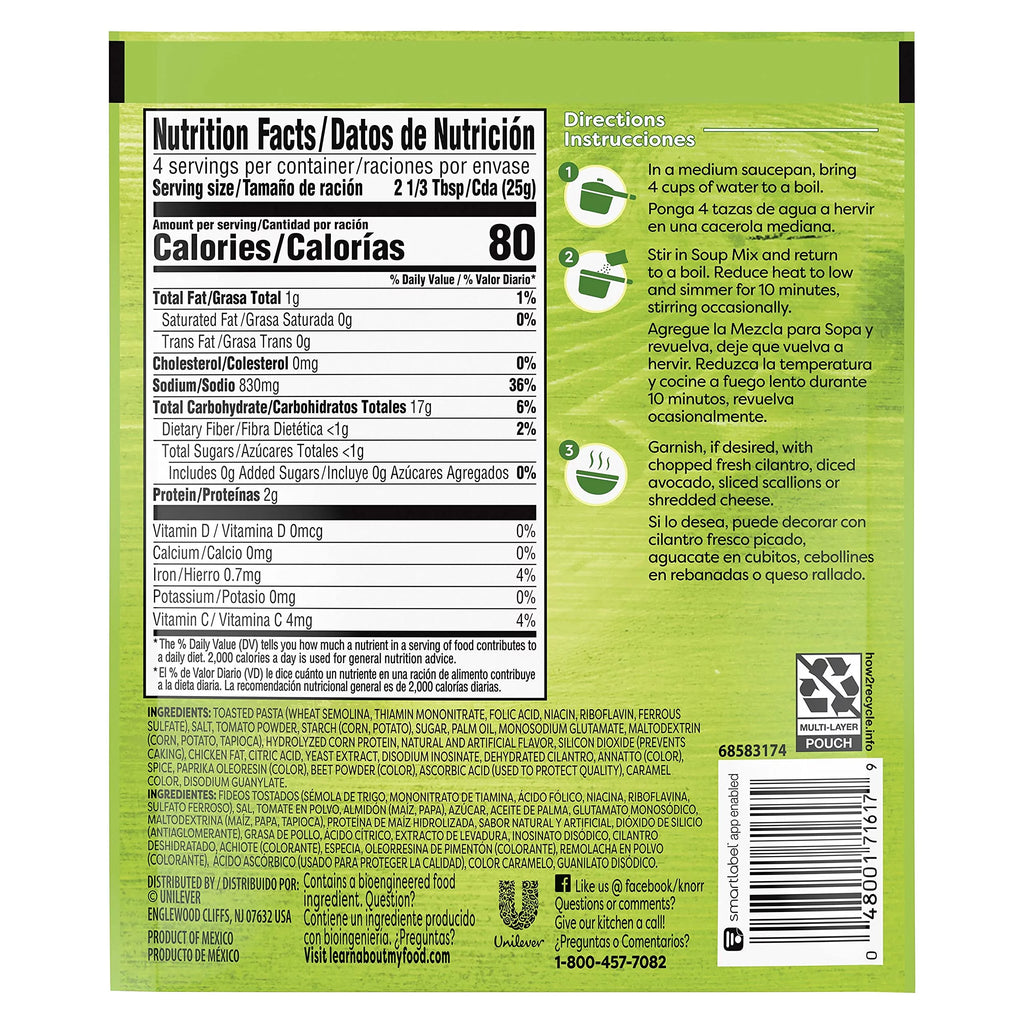 Tomato Elbow Pasta Soup Mix 3.5 Oz Pack of 14 Y93020