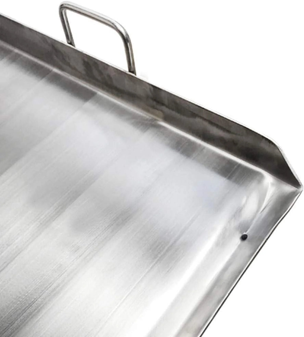 20" Stainless Steel Griddle Flat Top Plancha Grill For Triple Burner Stove B10310