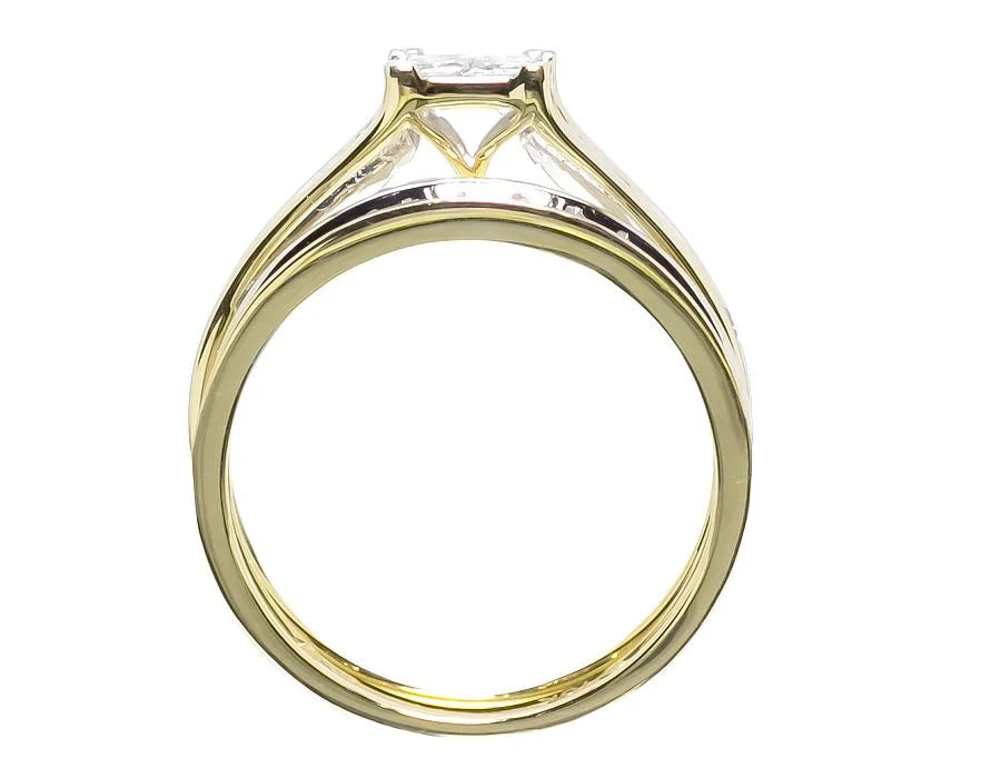 10k Yellow Gold Diamond Engagement Ring S456574