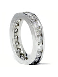 14K White Gold Diamond Eternity Ring V9267