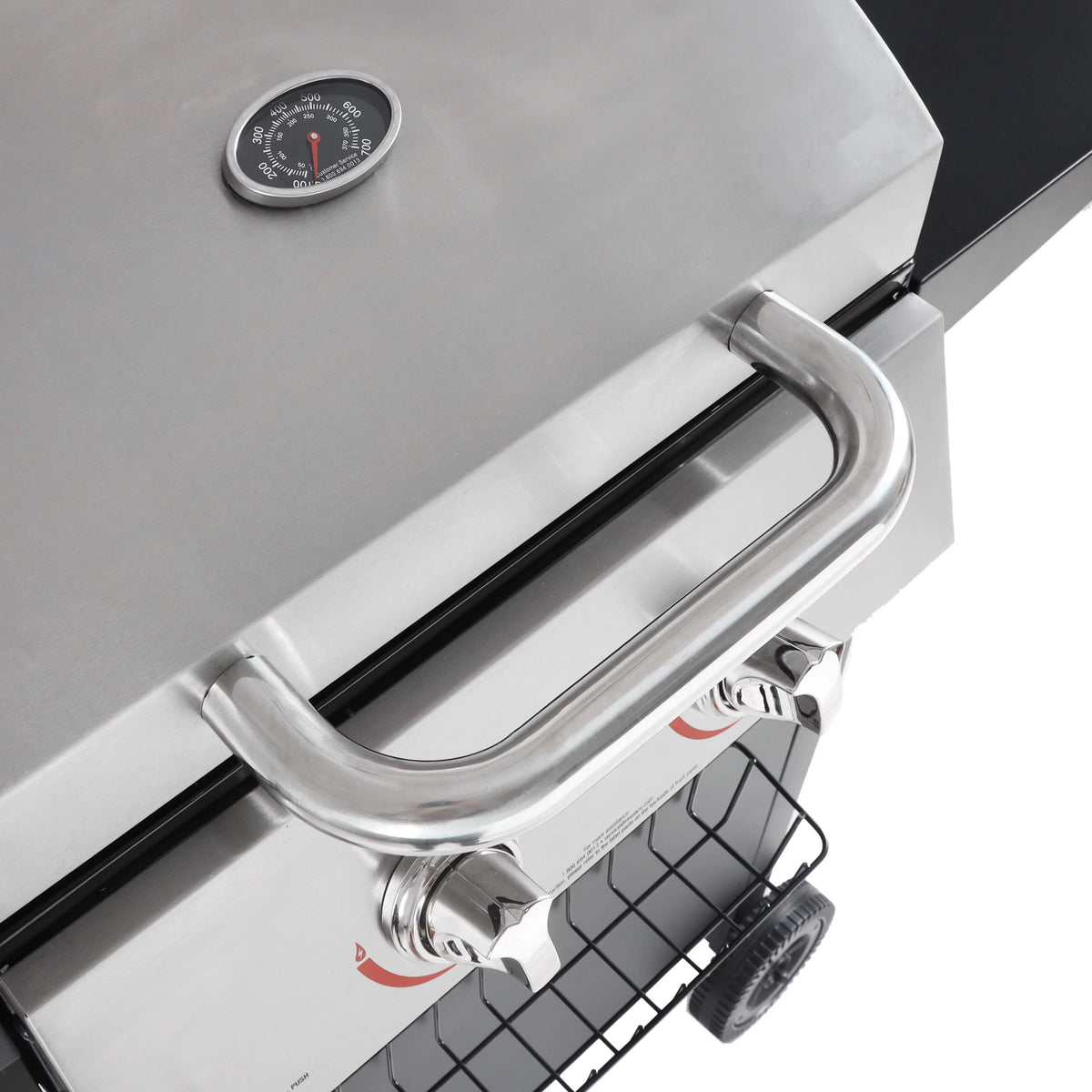 2-Burner Propane Gas Grill, Stainless and Black S468727
