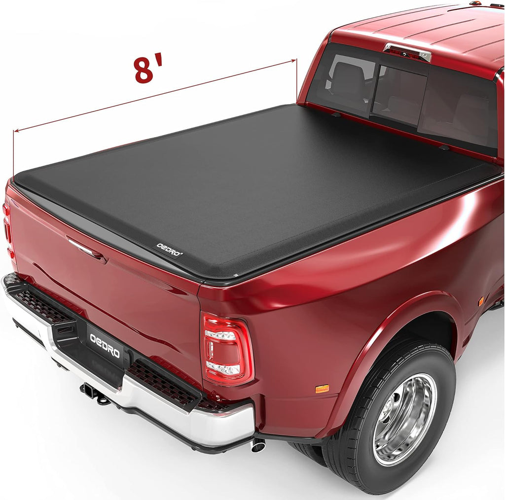 Soft Roll Up Truck Bed Tonneau Cover for 8 Ft Bed P10739
