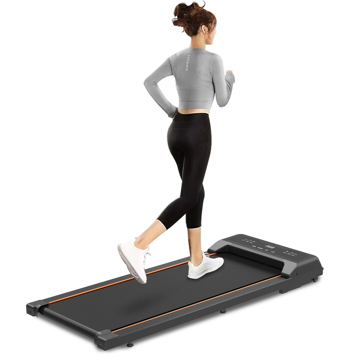 Portable Under Desk Walking Pad Treadmill with LED Display K854890