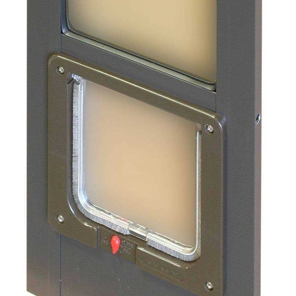 White Pet Patio Door C909