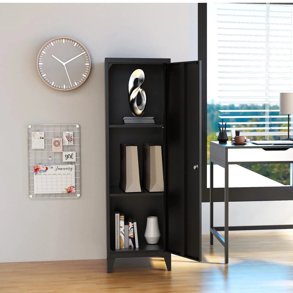 Metal Locker Storage Cabinet with Locking Door V74520