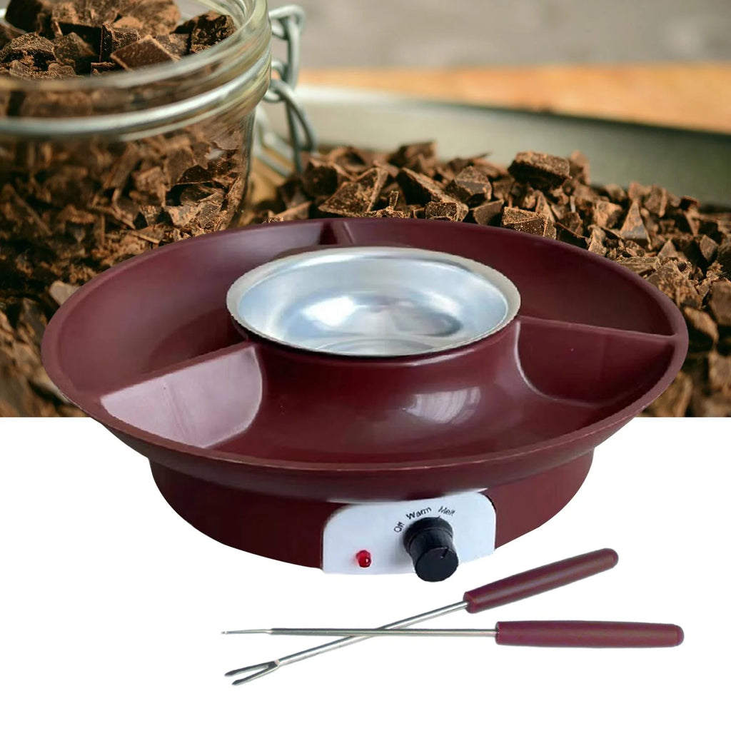 Electric Fondue Pot Set with Temperature Control S8213