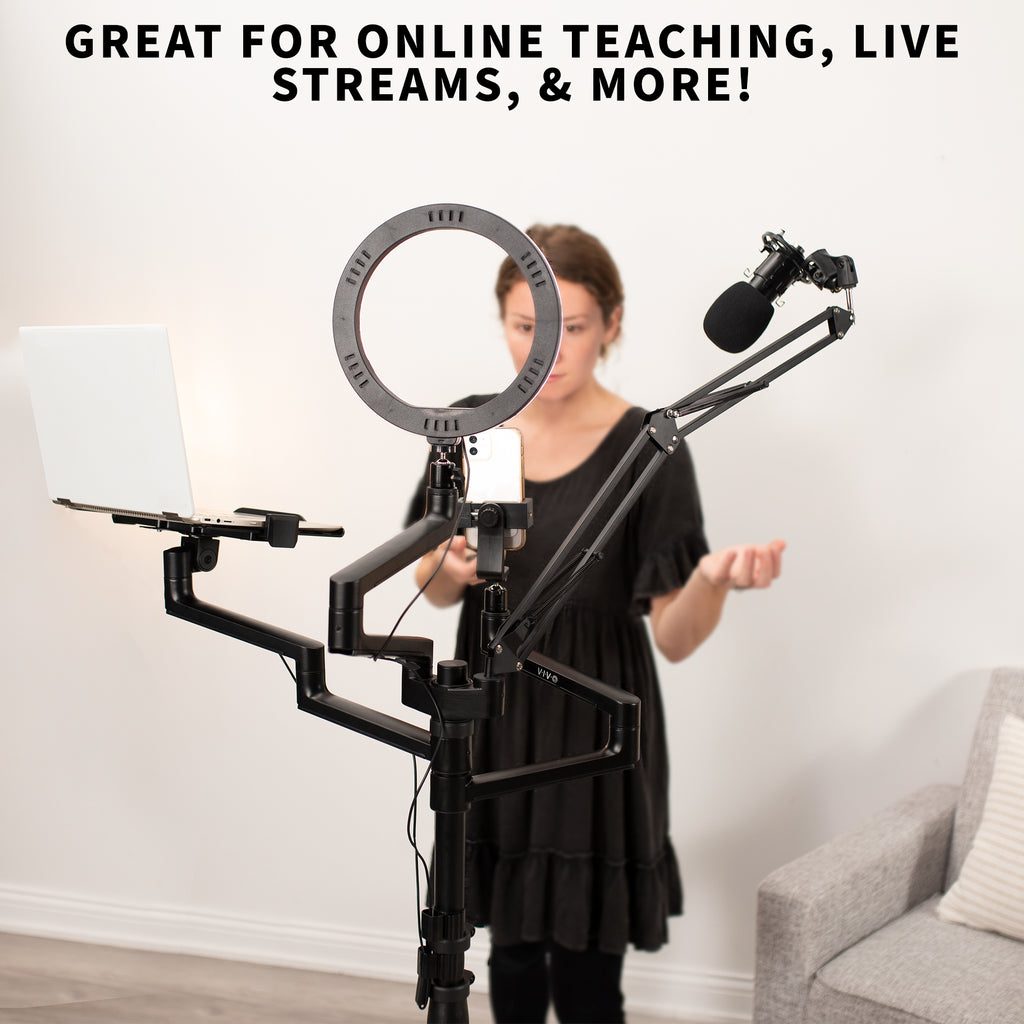 All-In-One Studio Live Stream Mobile Floor Stand P52888