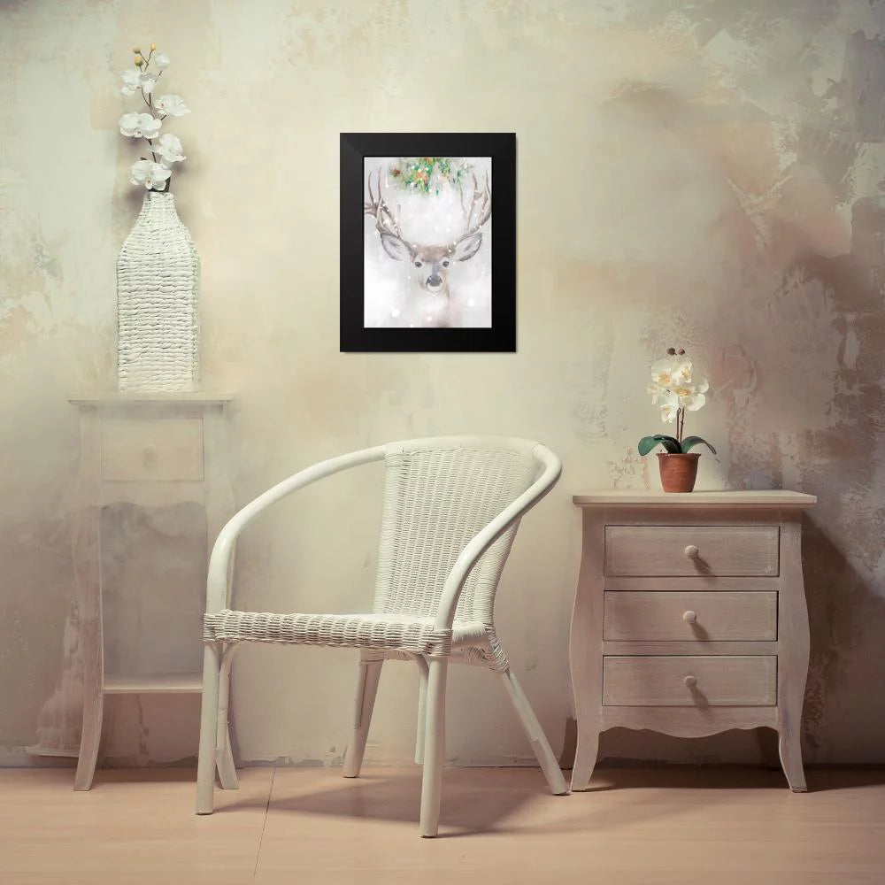 Black Modern Framed Art Print K62718