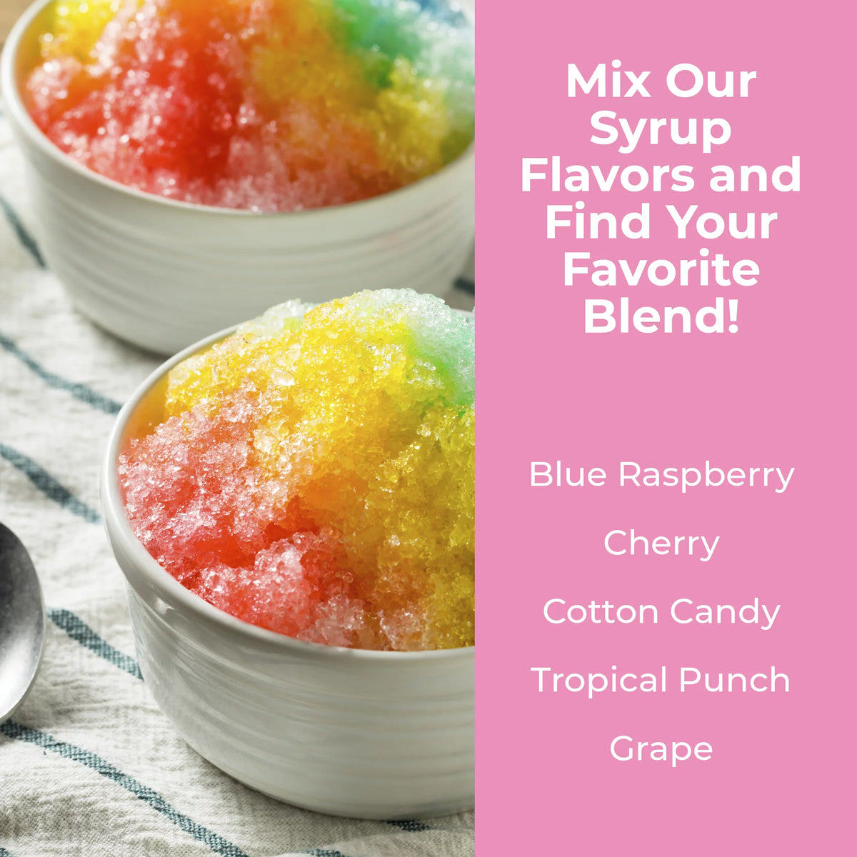 Snow Cone Maker Pink X3524