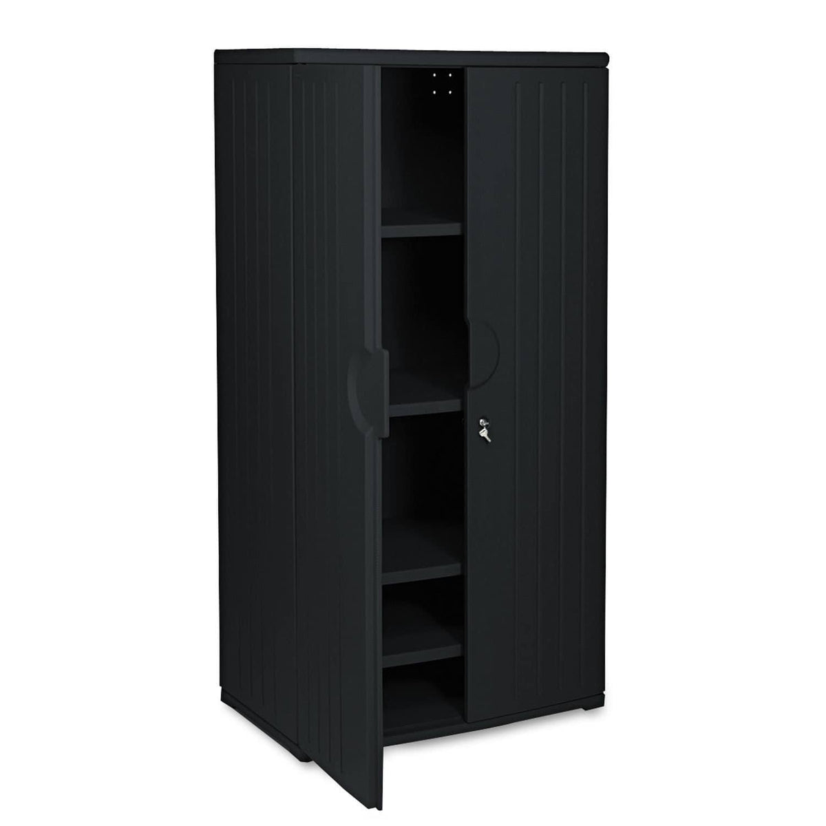 Black Storage Cabinet Q7051