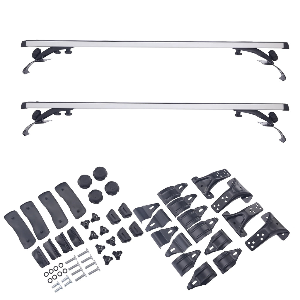 2pack 48" Car Top Roof Rack Cross Bars Kayak Cargo Carrier V45941