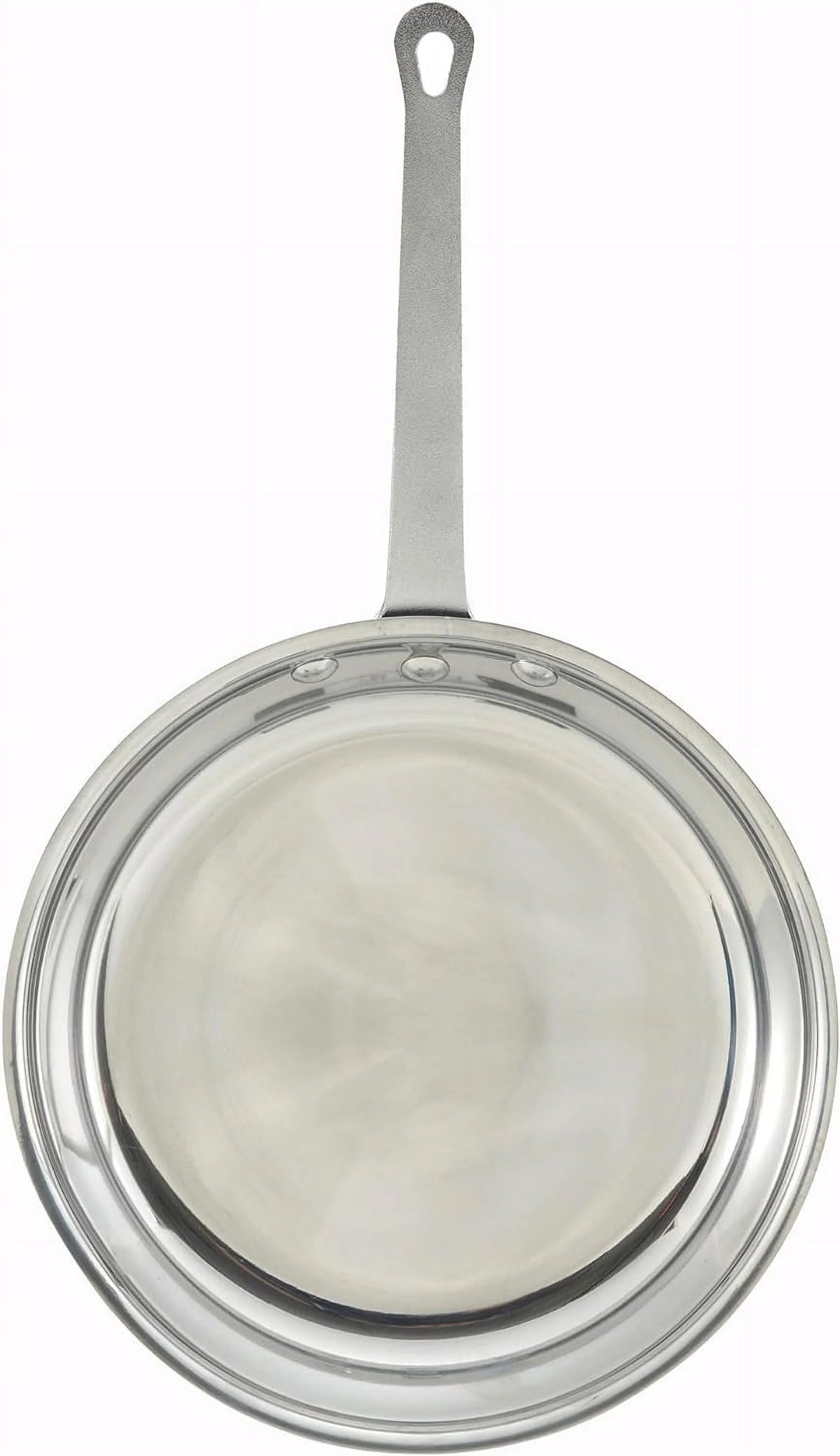 14 Inch Aluminum Fry Pan Mirror Finish V32917