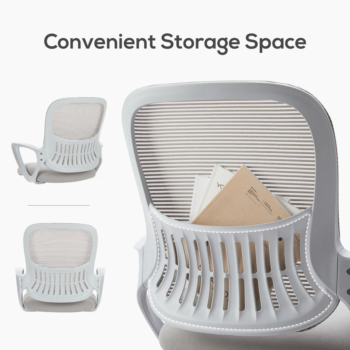 Ergonomic Mesh Office Chair with Lumbar Support S6207