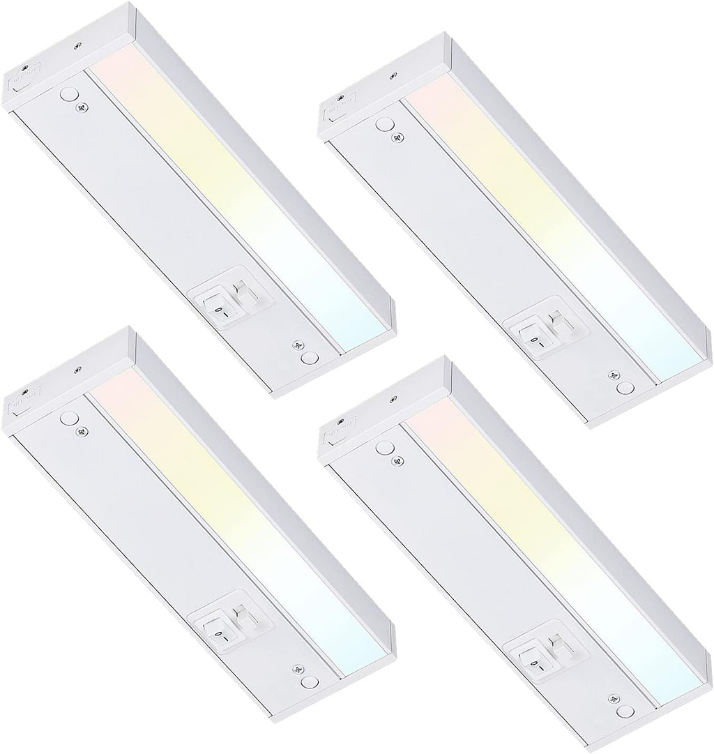 Bronze Finish LED Under Cabinet Light, 12 Inch, 8W, Pack of 4 L5844